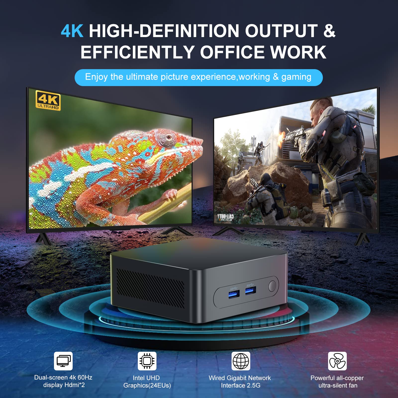 Amazon.co.jp: SZBOX N100 Mini PC 2.5G LAN(アップグレードされたN95